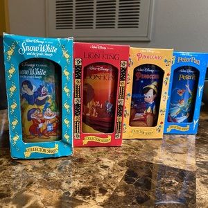 Disney Collector Series Burger King Cups